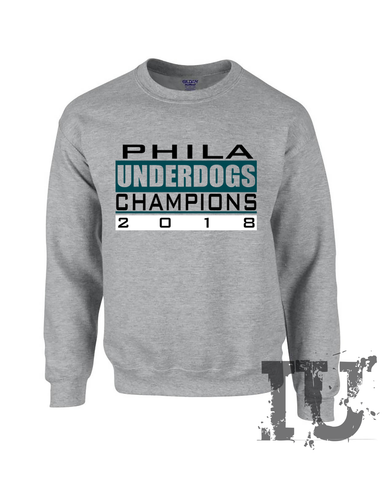 Philadelphia Eagles underdogs champions 2018 Sweatshirt